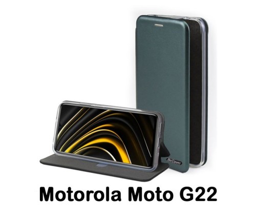 Чохол до мобільного телефона BeCover Exclusive Motorola Moto G22 Dark Green (707910)