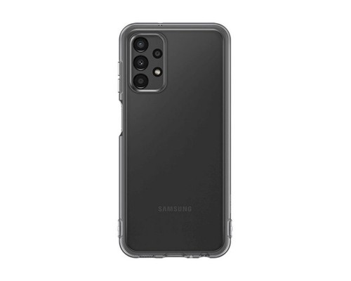 Чохол до мобільного телефона Samsung Soft Clear Cover Galaxy A13 (A135) Black (EF-QA135TBEGRU)