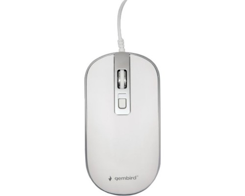 Мишка Gembird MUS-4B-06-WS USB White/Grey (MUS-4B-06-WS)