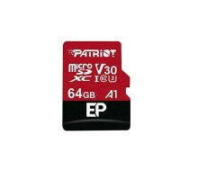 Карта пам'яті Patriot 64GB microSD class 10 UHS-I U3 V30 A1 (PEF64GEP31MCX)