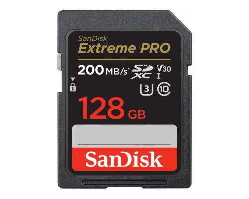 Карта пам'яті SanDisk 128GB SD class 10 UHS-I U3 V30 Extreme (SDSDXXD-128G-GN4IN)