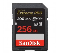 Карта пам'яті SanDisk 256GB SD class 10 UHS-I U3 V30 Extreme PRO (SDSDXXD-256G-GN4IN)