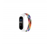 Ремінець до фітнес браслета BeCover Elastic Nylon Style для Xiaomi Mi Smart Band 5/6 (Size L) Rainbow (706165)