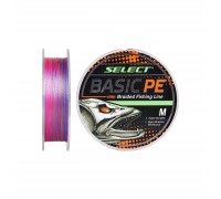 Шнур Select Basic PE 150m Multi Color 0.10mm 10lb/4.8kg (1870.30.91)