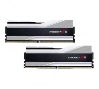 Модуль пам'яті для комп'ютера DDR5 64GB (2x32GB) 6000 MHz Trident Z5 Silver G.Skill (F5-6000J3238G32GX2-TZ5S)