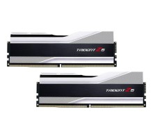Модуль пам'яті для комп'ютера DDR5 64GB (2x32GB) 6000 MHz Trident Z5 Silver G.Skill (F5-6000J3238G32GX2-TZ5S)
