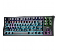 Клавіатура Aula F3032 Keycaps Plus 21 Dark Yellow Keys KRGD Red USB UA Black (6948391204673)