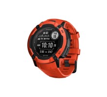 Смарт-годинник Garmin Instinct 2X, Solar, Flame Red, GPS (010-02805-01)