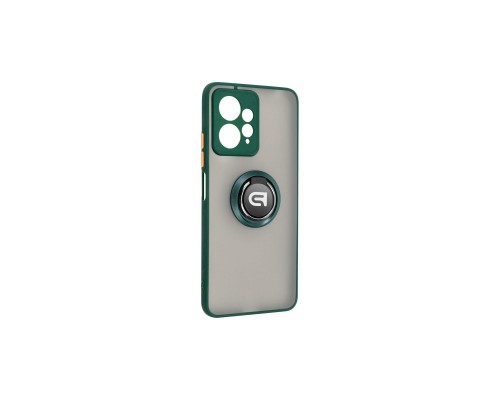 Чохол до мобільного телефона Armorstandart Frosted Matte Ring Xiaomi Redmi Note 12 4G Dark Green (ARM68379)