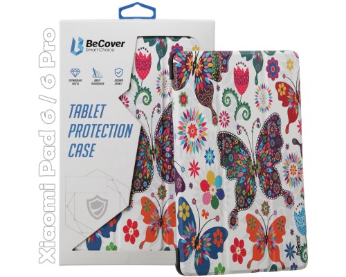 Чохол до планшета BeCover Smart Case Xiaomi Mi Pad 6 / 6 Pro 11″ Butterfly (709492)