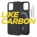 Чохол до мобільного телефона Armorstandart LikeCarbon MagCase Apple iPhone 15 Black (ARM69289)