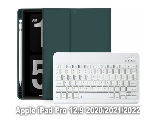 Чохол до планшета BeCover with Keyboard Apple iPad Pro 12.9 2020/2021/2022 Dark Green (709681)