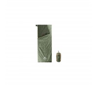 Спальний мішок Naturehike Summer надлегкий LW180 NH21MSD09 L (15C) XL Green (6927595777961-L)