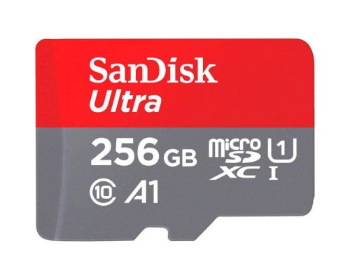 Карта пам'яті SanDisk 256GB microSD class 10 UHS-I Ultra (SDSQUAC-256G-GN6MN)