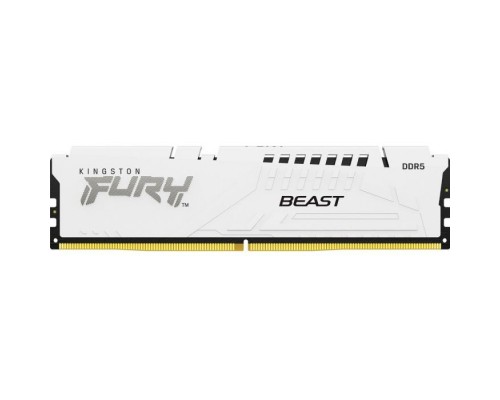 Модуль пам'яті для комп'ютера DDR5 32GB 5600 MHz Beast White Kingston Fury (ex.HyperX) (KF556C36BWE-32)