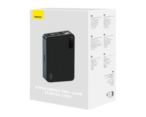 Пуско зарядний пристрій Baseus 12000mAh Super Energy Pro+ 1200A Car Jump Starte (C00245700111-00)