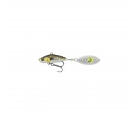 Блешня Savage Gear 3D Sticklebait Tailspin 80mm 18.0g Green Silver Ayu (1854.44.00)