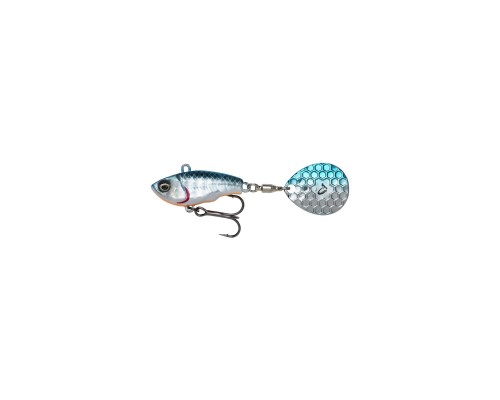 Блешня Savage Gear Fat Tail Spin 55mm 9.0g Blue Silver (1854.44.04)