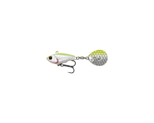 Блешня Savage Gear Fat Tail Spin 80mm 24.0g Lemon Back Flash (1854.44.58)