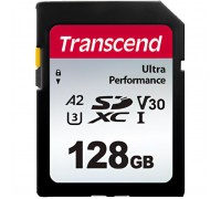 Карта пам'яті Transcend 128GB SD class 10 UHS-I U3 4K (TS128GSDC340S)