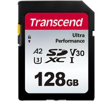 Карта пам'яті Transcend 128GB SD class 10 UHS-I U3 4K (TS128GSDC340S)