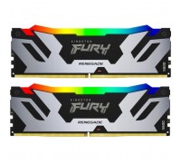 Модуль пам'яті для комп'ютера DDR5 96GB (2x48GB) 6400 MHz Renegade RGB XMP Kingston Fury (ex.HyperX) (KF564C32RSAK2-96)