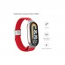Ремінець до фітнес браслета Armorstandart Braided Solo Loop для Xiaomi Mi Band 7/6/5/4 Red (ARM69907)