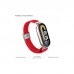 Ремінець до фітнес браслета Armorstandart Braided Solo Loop для Xiaomi Mi Band 7/6/5/4 Red (ARM69907)