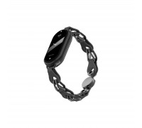 Ремінець до фітнес браслета Armorstandart Chain Wristband для Xiaomi Mi Band 8 Black (ARM69921)