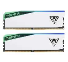Модуль пам'яті для комп'ютера DDR5 32GB (2x16GB) 6200 MHz Viper Elite 5 RGB Patriot (PVER532G62C42KW)