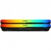 Модуль пам'яті для комп'ютера DDR4 32GB (2x16GB) 3600 MHz FURY Beast RGB Kingston Fury (ex.HyperX) (KF436C18BB2AK2/32)