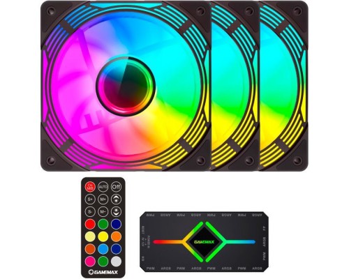 Кулер до корпусу Gamemax KF300 BK