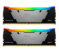 Модуль пам'яті для комп'ютера DDR4 32GB (2x16GB) 3200 MHz RenegadeRGB Kingston Fury (ex.HyperX) (KF432C16RB12AK2/32)