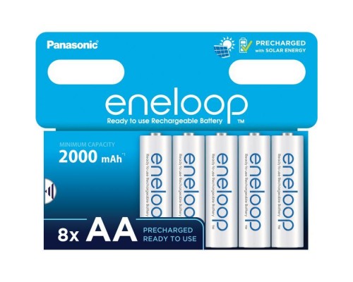 Акумулятор Panasonic Eneloop AA 2000mAh NI-MH * 8 (BK-3MCDE/8HH)