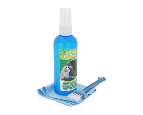 Універсальний чистячий набір Voltronic Cleaning Screen Kit 3in1 80ml, brush, microfiber (YT-CK/80)