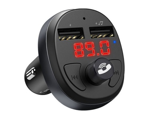 FM модулятор HOCO E41, Black, Box (E41)