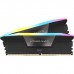 Модуль пам'яті для комп'ютера DDR5 32GB (2x16GB) 6000 MHz Vengeance RGB Black Corsair (CMH32GX5M2E6000C36)