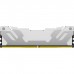 Модуль пам'яті для комп'ютера DDR5 16GB 6400 MHz Renegade White/Silver Kingston Fury (ex.HyperX) (KF564C32RW-16)