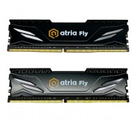 Модуль пам'яті для комп'ютера DDR4 32GB (2x16GB) 3200 MHz Fly Black ATRIA (UAT43200CL18BK2/32)