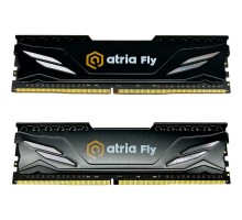 Модуль пам'яті для комп'ютера DDR4 32GB (2x16GB) 3200 MHz Fly Black ATRIA (UAT43200CL18BK2/32)