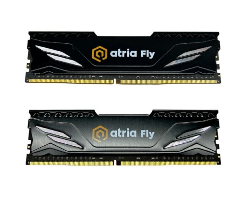Модуль пам'яті для комп'ютера DDR4 32GB (2x16GB) 3200 MHz Fly Black ATRIA (UAT43200CL18BK2/32)