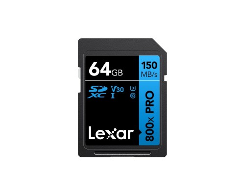 Карта пам'яті Lexar 64GB SDXC class 10 UHS-I (LSD0800P064G-BNNNG)