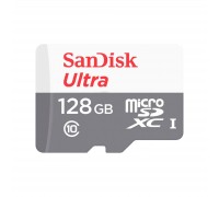 Карта пам'яті SanDisk 128GB microSDXC class 10 UHS-I Ultra (SDSQUNR-128G-GN3MN)