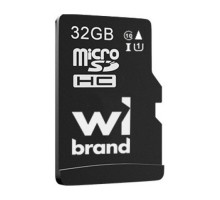 Карта пам'яті Wibrand 32GB mictoSD class 10 (WICDHU1/32GB)