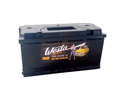 Акумулятор автомобільний Westa 6CT-100 А Pretty Powerful