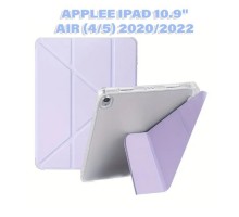 Чохол до планшета BeCover Ultra Slim Origami Transparent Apple Pencil Apple iPad Air (4/5) 2020/2022 10.9" Purple (711105)
