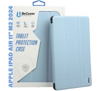 Чохол до планшета BeCover Tri Fold Hard Apple iPad Air 11" M2/M3 (2024/2025) Light Blue (711415)