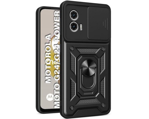 Чохол до мобільного телефона BeCover Military Motorola Moto G24/G24 Power Black (710722)