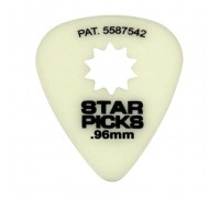 Медіатор Everly Glow In The Dark Star Pick Heavy .96mm 12 шт. (33003)