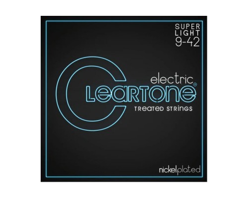 Струни для гітари Cleartone Electric Nickel-Plated Super Light (09-42) (9409)